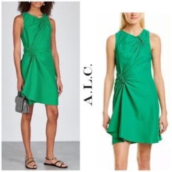 A.L.C. Jina Linen-Blend Dress - Picture 2 of 9